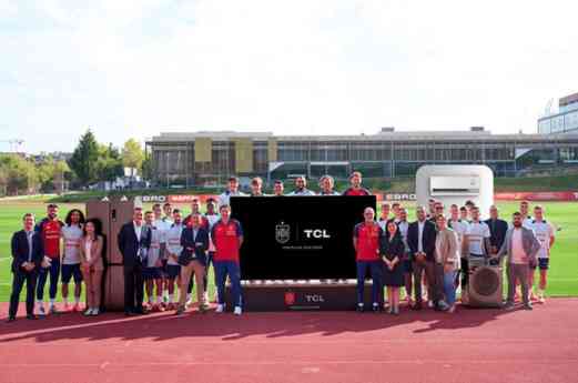 TCL extiende su acuerdo de patrocinio con la RFEF hasta 2026