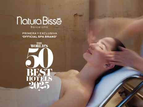 Natura Bissé, 'Official Spa Brand' de los The World's 50 Best Hotels 2025