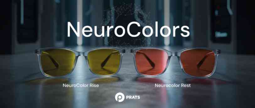 Grupo Prats presenta las lentes NeuroColor Rise y Rest, una nueva opción cromática para el confort visual del usuario