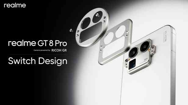 realme GT 8 Pro presenta la primera cámara con módulo intercambiable del mercado