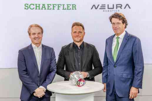 Schaeffler y Neura Robotics inician una colaboración estratégica orientada al futuro 