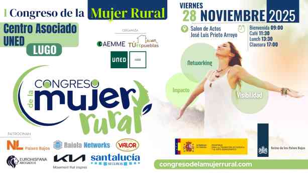 El V Congreso de la Mujer Rural llega a Lugo