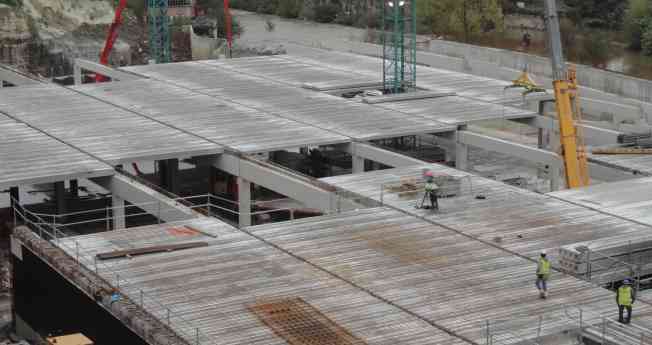 El consumo de prefabricados de hormigón sube un cinco por ciento hasta agosto, según Andece