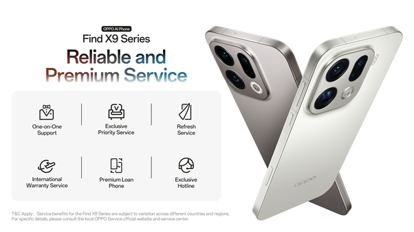 OPPO presenta Find X9, su última generación de smartphones OPPO presenta Find X9, su última generación de smartphones