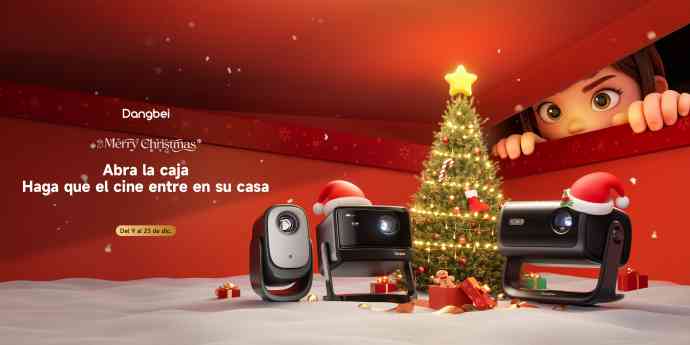 Dangbei presenta sus ofertas navideñas en Amazon España: hasta un 26,7 % de descuento en proyectores de cine en casa 4K