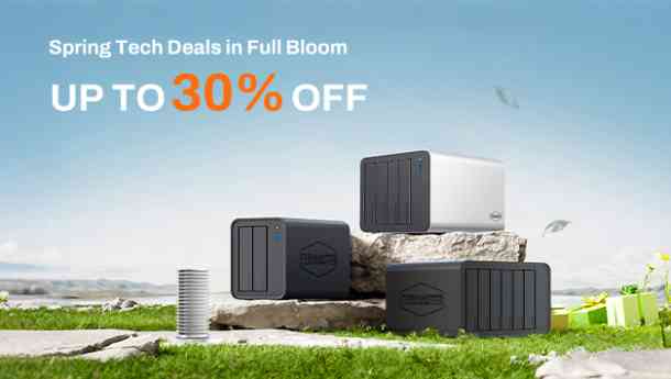 Ofertas de primavera de TerraMaster: hasta un 30 % de descuento en almacenamiento NAS y DAS