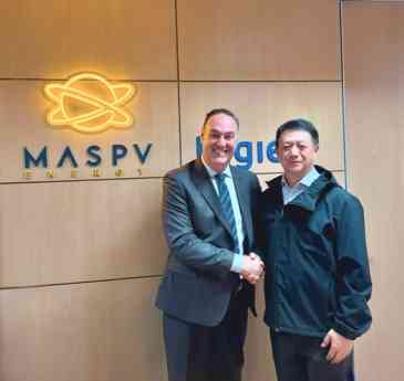 Alianza MASPV y Shanghai Shaanyao para impulsar el primer gran salto del hidrógeno verde en España 