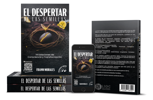 Franm Morales alcanza el #1 en Amazon con su libro 'El despertar de las semillas' convirtiendo las caídas en un acto de renacimiento personal