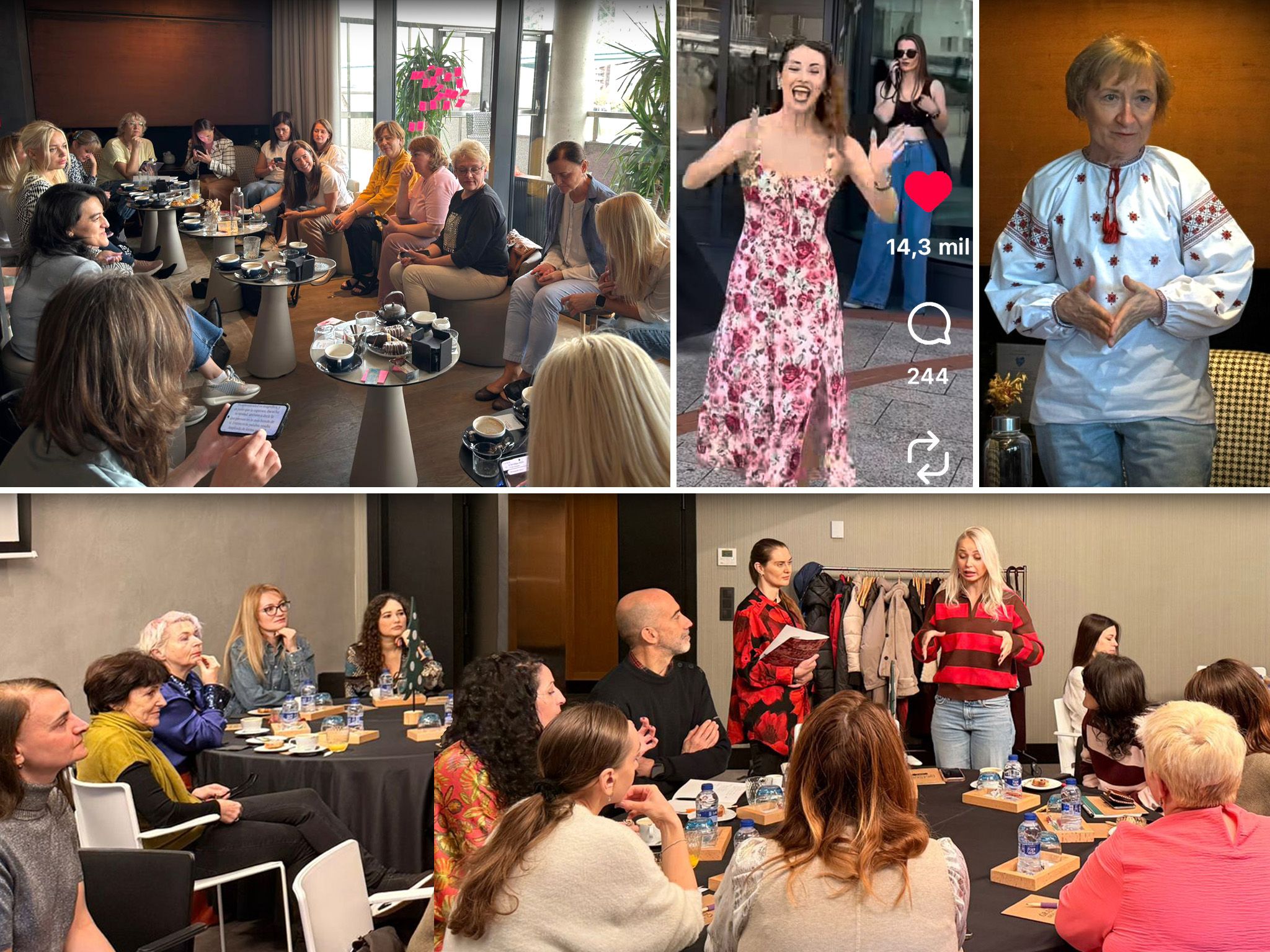 Mujeres que avanzan en Comunidad y aportan valor a la sociedad, en los Encuentros de UkraniaSOS - EUSKRANIA