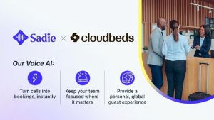 Sadie lanza integración con Cloudbeds para automatizar llamadas de huéspedes y reservas con IA de voz