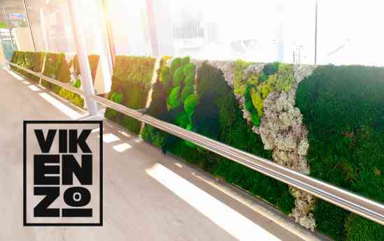 Vikenzo Nature y la transformación de los espacios a través de jardines verticales artificiales