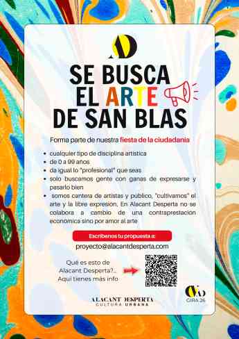 Alacant Desperta redefine su estrategia y anuncia "AD GIRA": un viaje artístico por el corazón de los barrios de Alicante
