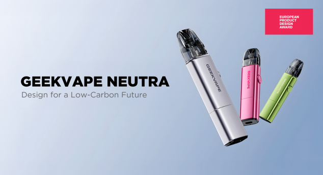 Geekvape Neutra gana el European Product Design Award 2025