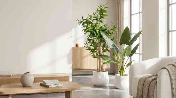 Tendencia: el auge de las plantas artificiales en interiores y exteriores