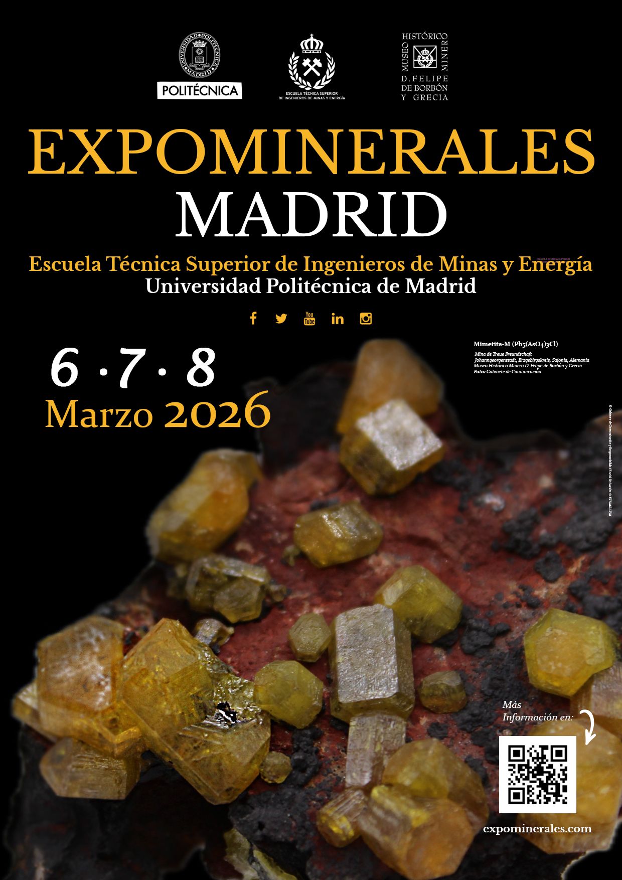 De Freiberg a Madrid: Expominerales 2026 celebra el viaje que modernizó la minería española