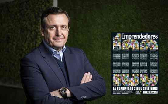 Ignacio Campoy, CEO de Formación Universitaria, seleccionado entre "Lxs 100 Emprendedorxs" por la revista Emprendedores