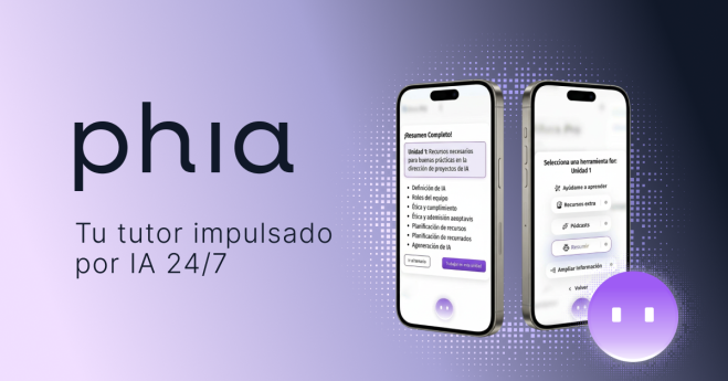 PHÍA se consolida como una de las primeras tutoras de IA en España y América Latina 