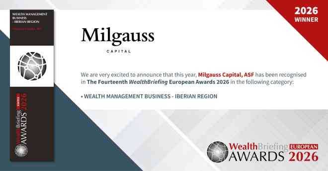 La andorrana Milgauss Capital, ASF recibe en Londres el prestigioso galardón a la Mejor Gestión de Patrimonios de la península ibérica