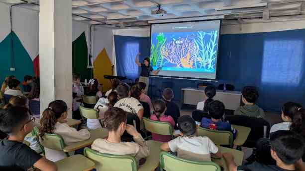 Más de 1.000 alumnos de Tenerife exploran la biodiversidad marina con Underwater Gardens International