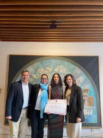 GSD IS Buitrago celebra el Premio Extraordinario de Formación Profesional de su alumna Beatriz Zabalegui