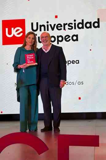 La Universidad Europea, en el Top 10 mejores empresas para trabajar en España según ‘Great Place to Work’®