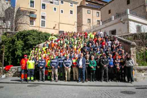 El COACM refuerza su Agrupación de Emergencias con la participación en el simulacro del PRICAM en Cuenca