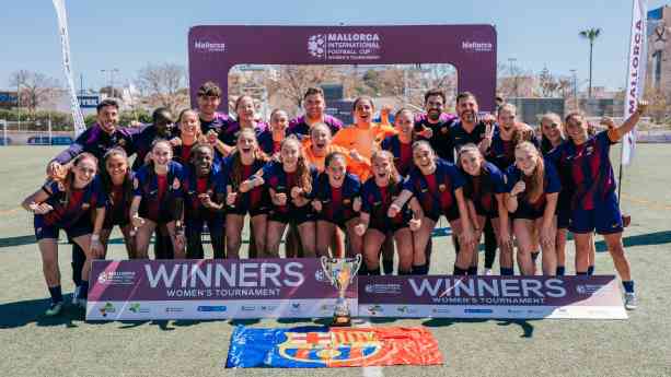 FC Barcelona Femení, campeonas U19 y U14 del Mallorca International Football Cup – Women’s Tournament 2026