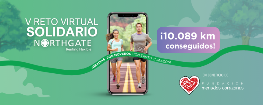 Northgate rompe récords en su V Reto Virtual Solidario por Menudos Corazones 
