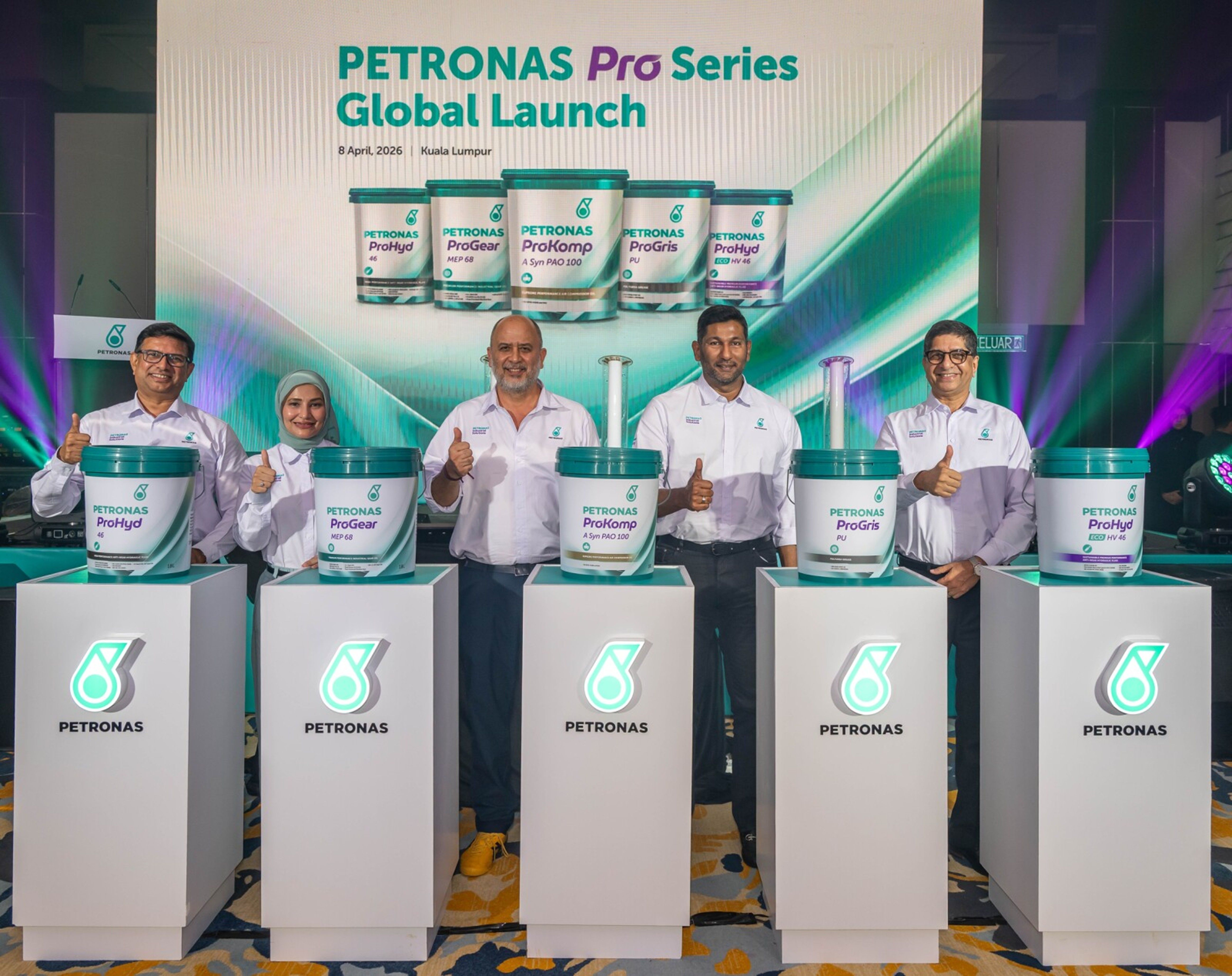 PETRONAS Lubricants International lança a linha principal PETRONAS Pro Series para elevar o desempenho industrial global