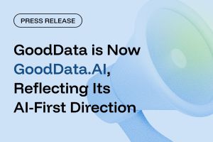 GoodData ahora es GoodData.AI, reflejando su orientación hacia la IA