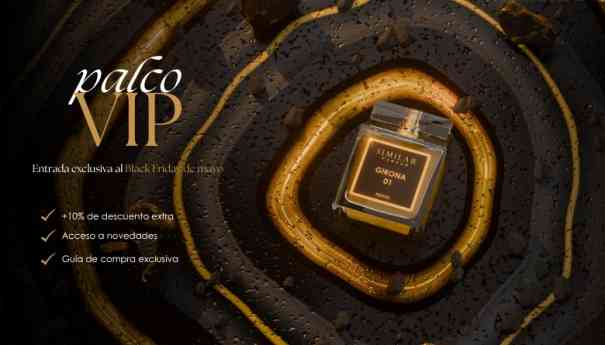 Similar Parfum lanza descuentos de hasta el 60% en sus perfumes y ofrece ventajas exclusivas para su comunidad VIP