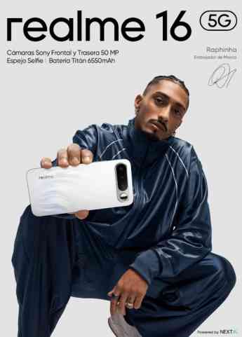 El nuevo realme 16 5G supera en un 153% las ventas de la generación anterior con Raphinha como embajador 