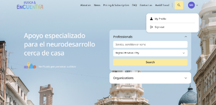 Nace 'Busca & Encuentra', la primera plataforma que conecta familias y profesionales del neurodesarrollo