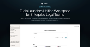Eudia lanza un espacio de trabajo unificado para equipos legales empresariales