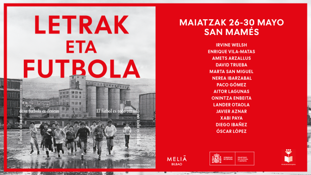 El festival de la Fundación Athletic Club "Letras y Fútbol" arranca el próximo 26 de mayo en Bilbao