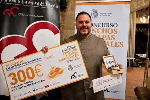 Rubén Urbano revalida el título de Chef Medieval seguntino con 'Evolución'
