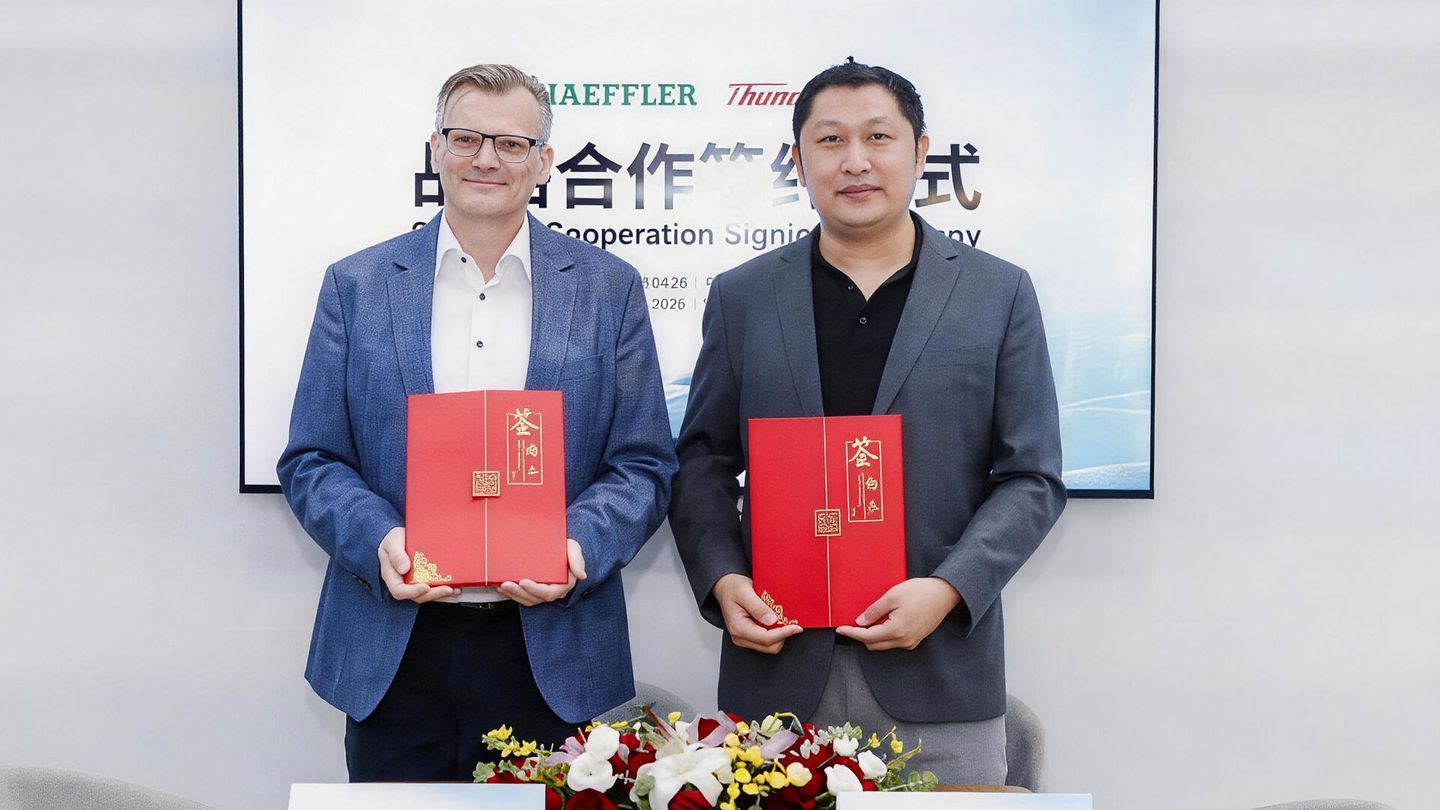Schaeffler e ThunderSoft formalizam uma aliança estratégica para desenvolver plataformas de computação centralizada para veículos