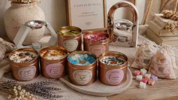 Candles by Emma impulsa sus velas aromáticas y wax melts