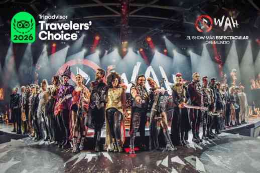 WAH Show vuelve a situarse entre el 10 % de las mejores experiencias del mundo según Tripadvisor