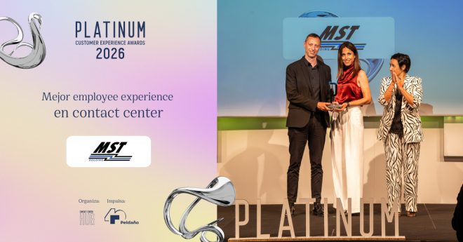 MST Holding y Costa Cruceros ganan el premio a la Mejor Estrategia de Employee Experience en Contact Center en los Platinum Customer Experience Awards
