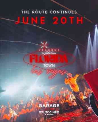 Florida Town vuelve el 20 de junio con Las Vegas Edition y convierte Autocine Madrid en una ciudad efímera