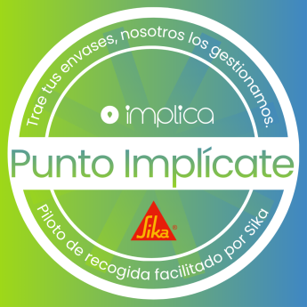 'Punto Implícate', la red de recogida de envases para impulsar la economía circular en la construcción