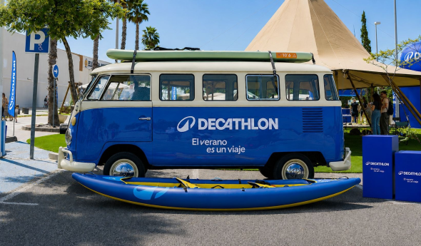 Así ha viajado la Van del Verano de Decathlon por España conectando deporte y comunidad 