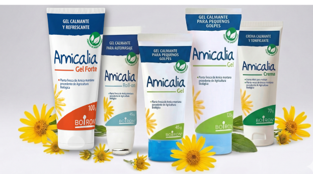 Boiron presenta Arnicalia, una nueva gama de productos con árnica montana procedente de agricultura biológica