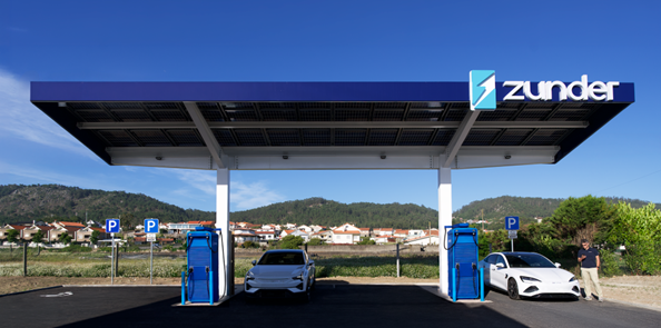 Zunder inaugura na N13 (Marinhas) a primeira das cinco estações de carregamento ultrarrápido previstas em Portugal para 2026