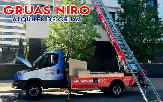 Grúas Niro: la solución profesional para el alquiler de grúas en Madrid