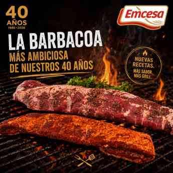 Emcesa propone este verano la barbacoa más ambiciosa de sus 40 años
