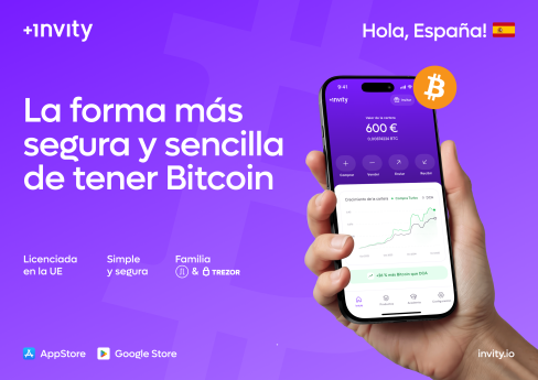 Invity aterriza en España: una forma más inteligente y sencilla de tener Bitcoin