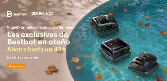 Beatbot presenta sus ofertas exclusivas de otoño con descuentos excepcionales