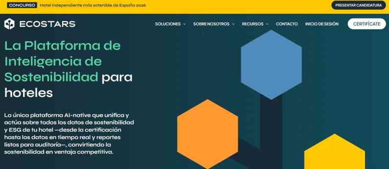 Ecostars convoca el concurso para identificar el hotel independiente más sostenible de España